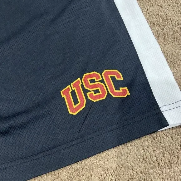 Under Armour Men's Loose Fit Shorts, Black, Size Large USC Trojans - Picture 4 of 6